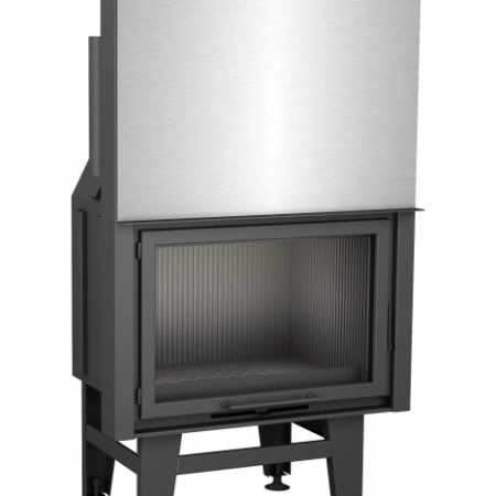 Macroflam 85cm Düz Odunlu Asansör Kapaklı Şömine