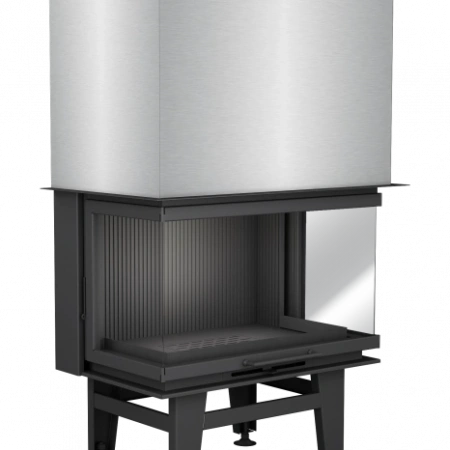 Macroflam 85cm U Tip Odunlu Asansör Kapaklı Şömine