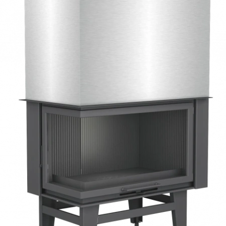 Macroflam 95cm L Tip Odunlu Asansör Kapaklı Şömine