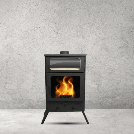 Omay Kuzineli Odunlu Şömine Sobası