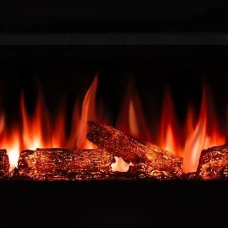 Zaya Pagla 130cm Renkli Isıtmalı Bluetooth lu Elektrikli Şömine