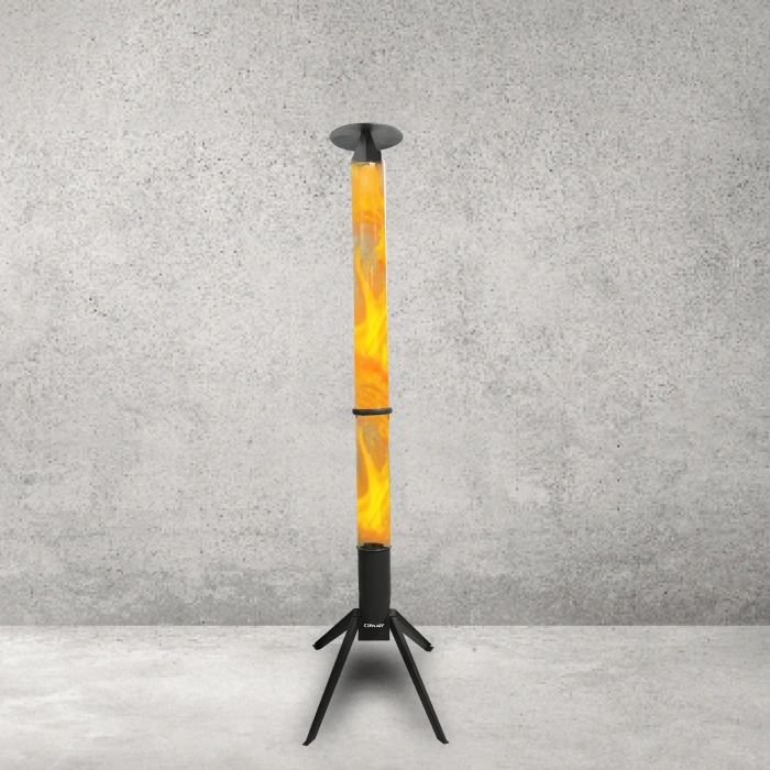 Füze Tip Pelet Sobası/Alev Lambası