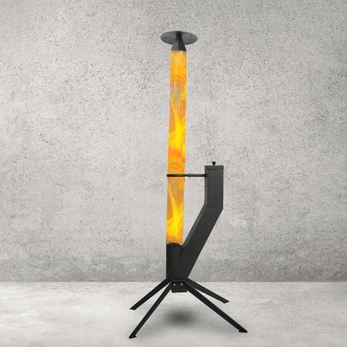 Füze Tip Pelet Sobası/Alev Lambası