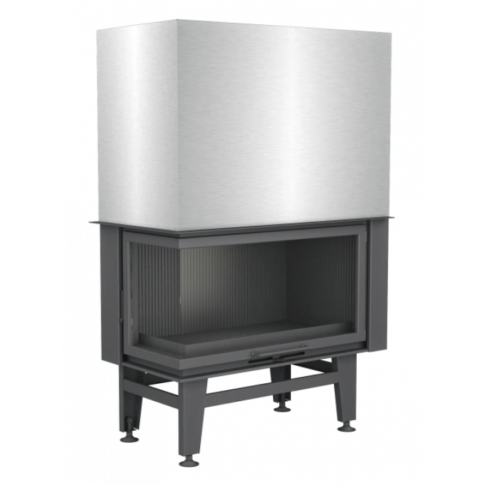 Macroflam 105cm L Tip Odunlu Asansör Kapaklı Şömine