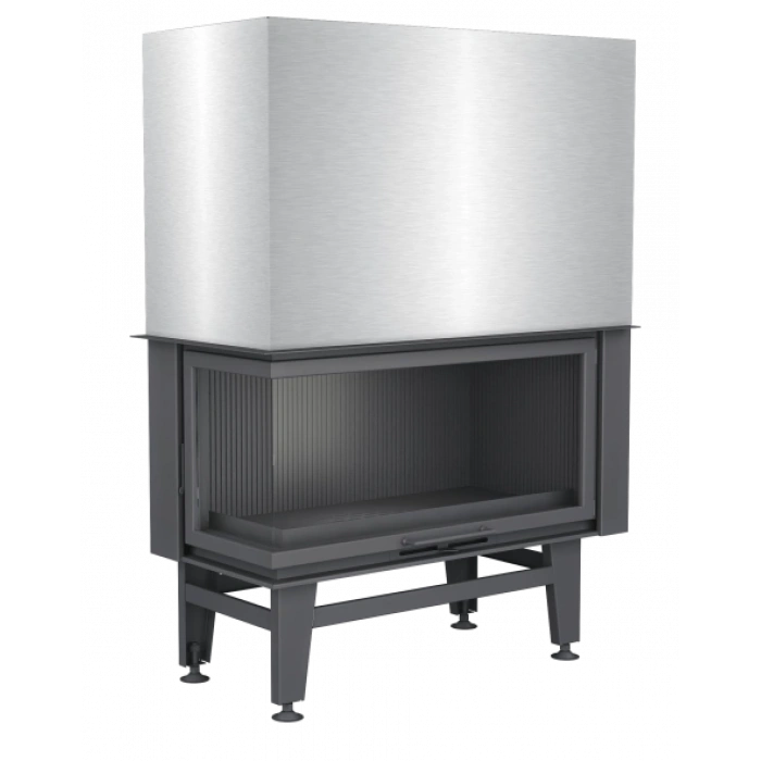 Macroflam 115cm L Tip Odunlu Asansör Kapaklı Şömine