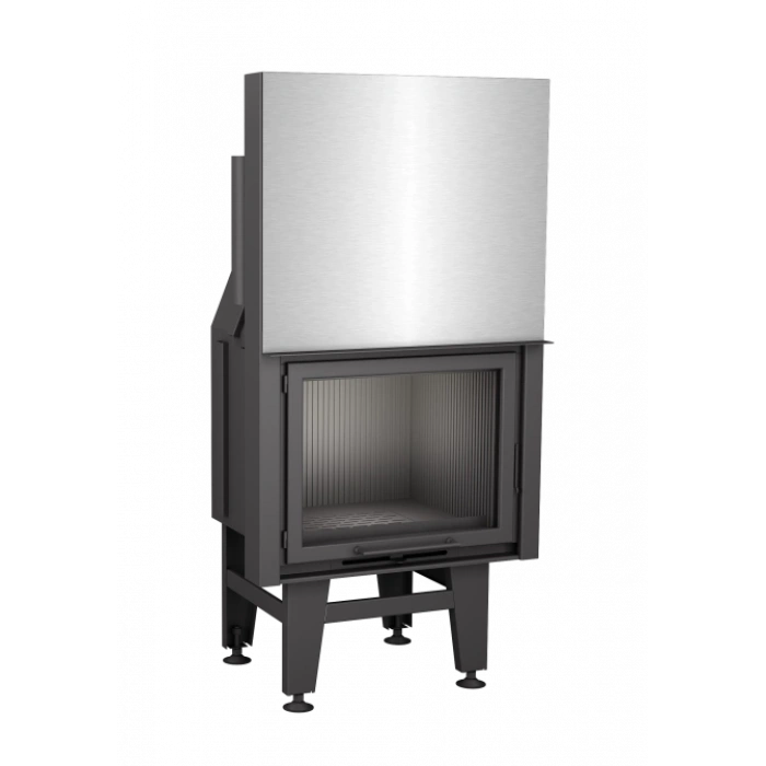 Macroflam 75cm Düz Odunlu Asansör Kapaklı Şömine