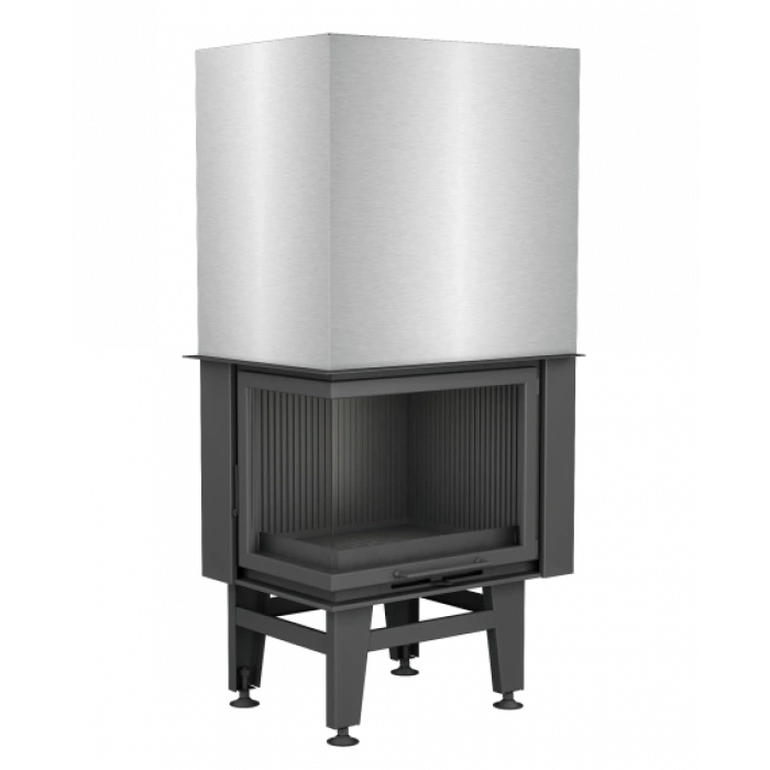 Macroflam 75cm L Tip Odunlu Asansör Kapaklı Şömine