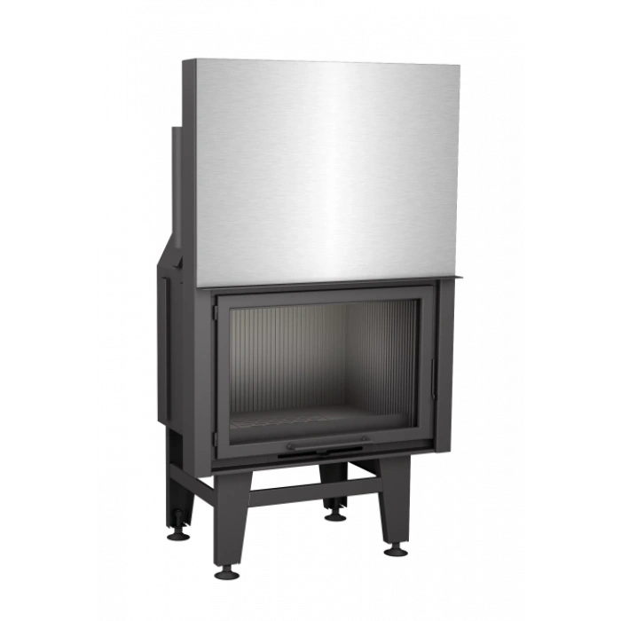 Macroflam 85cm Düz Odunlu Asansör Kapaklı Şömine