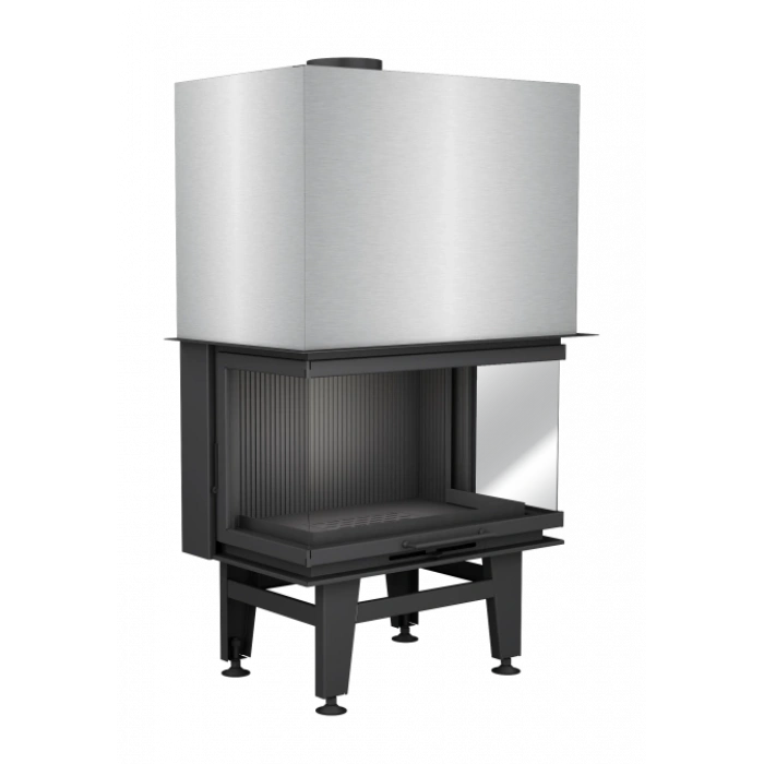 Macroflam 85cm U Tip Odunlu Asansör Kapaklı Şömine