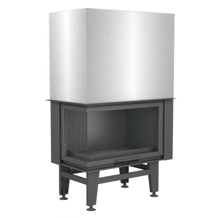 Macroflam 95cm L Tip Odunlu Asansör Kapaklı Şömine