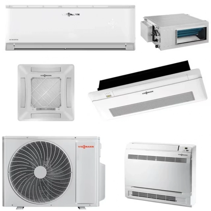 Viessmann VRF Tek Yön Kaset 9000btu/h İç Ünite