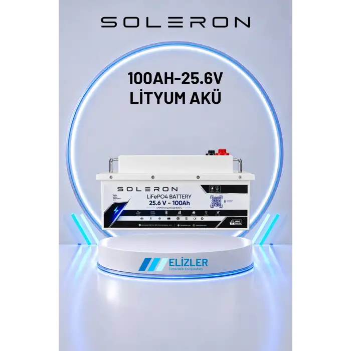 100AH-25.6V LİTYUM AKÜ