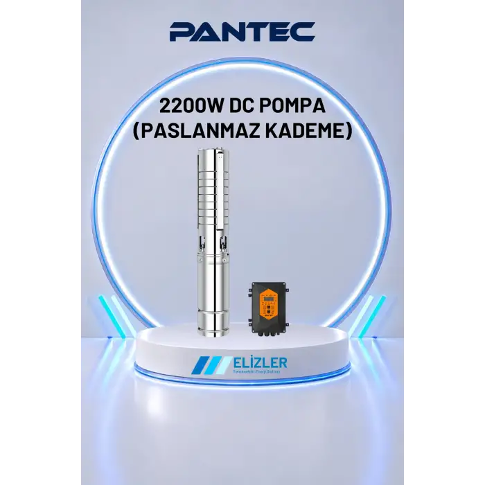 2200W DC POMPA (PASLANMAZ KADEME)