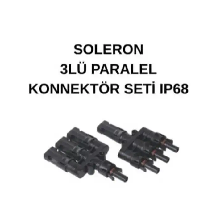 3LÜ PARALEL KONNEKTÖR SETİ IP68