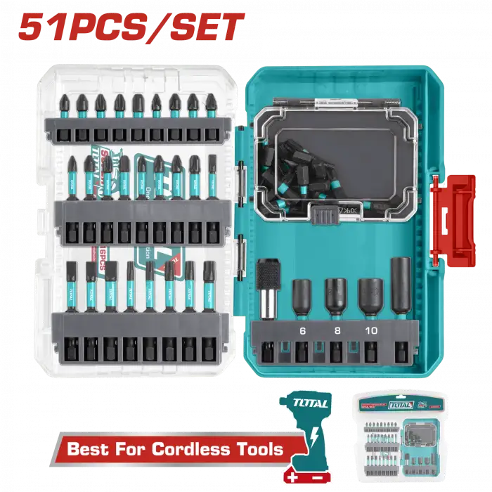 51 PARÇA DARBELİ BİTS UÇ SETİ
