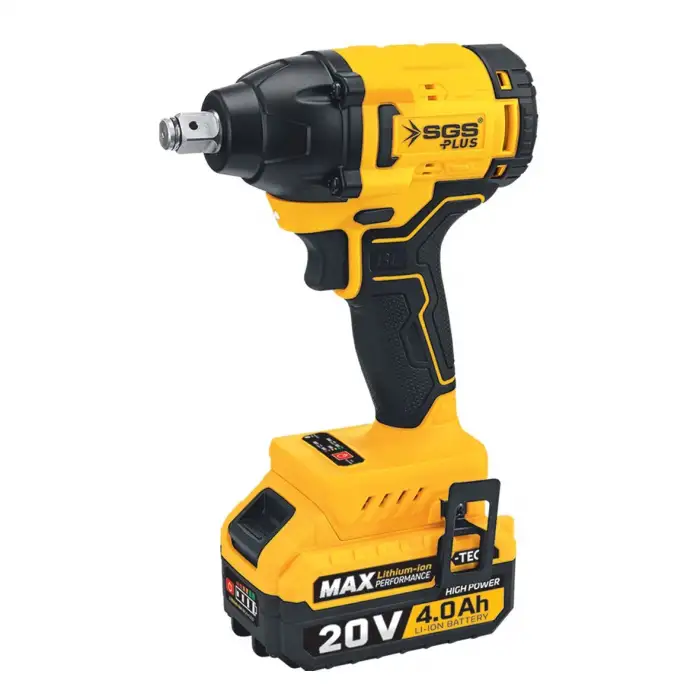 SGS DARBELİ SOMUN SIKMA SETİ 330 Nm Tork 20V 1/2” 2*4.0Ah (KÖMÜRSÜZ MOTOR)