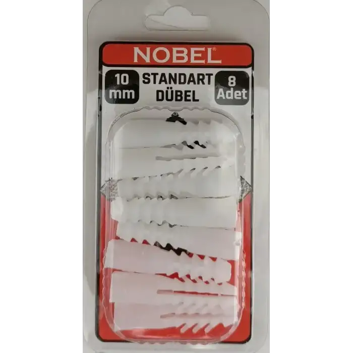 FIX PLASTİK DÜBEL STANDART 10 MM 8 Lİ
