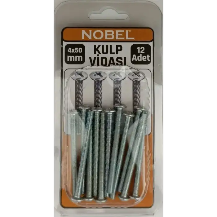 FIX METRİK KULP VİDASI 4*50 MM 12 Lİ