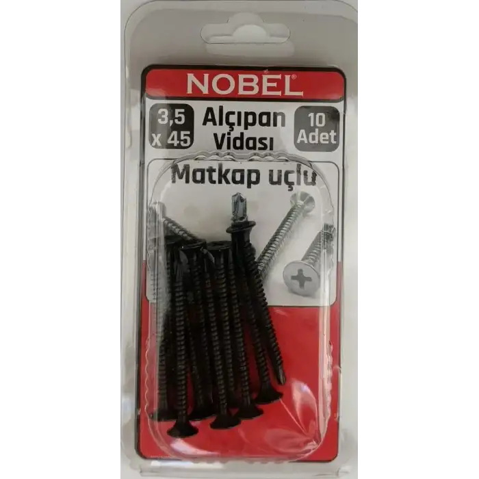 FIX MATKAP UÇLU ALÇIPAN VİDASI 3,5 x 45 10 LU