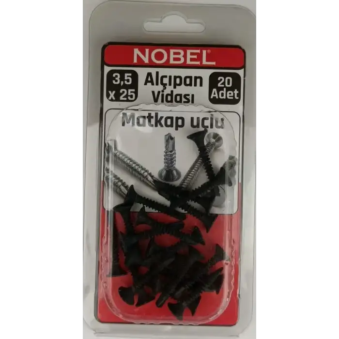 FIX MATKAP UÇLU ALÇIPAN VİDASI 3,5 x 25 20 Lİ