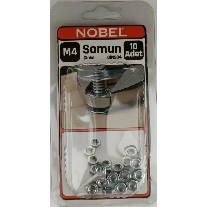 FIX SOMUN M4 ÇİNKO ( DİN934 ) 10 LU