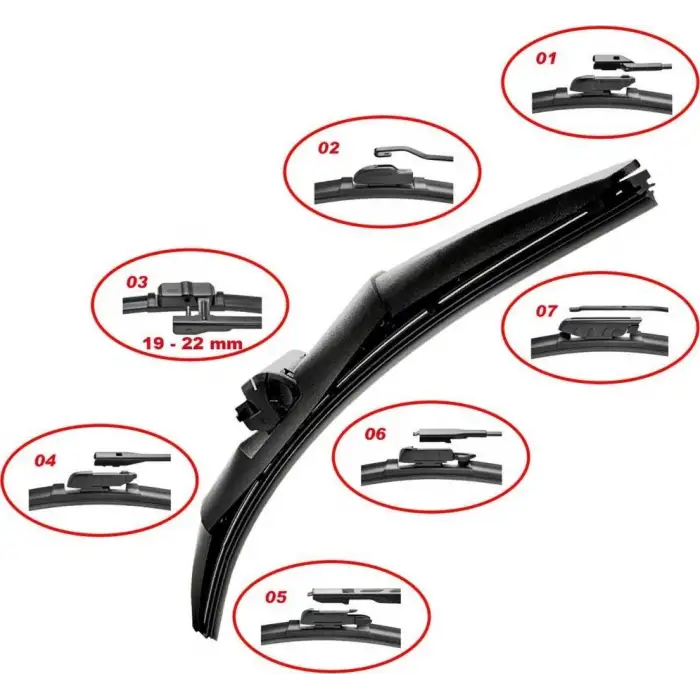 MİCHELİN 43CM 1 ADET MUZ TİPİ ARKA SİLECEK MCR430