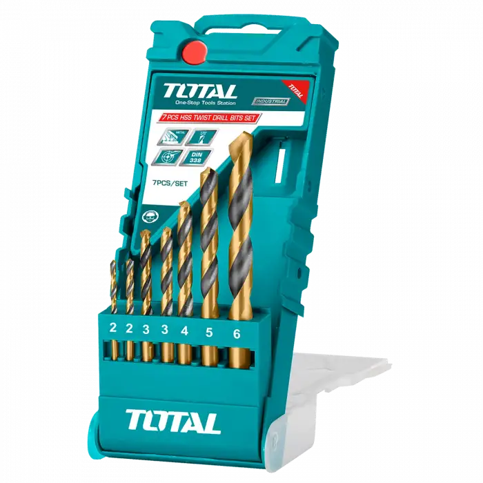 7 li HSS Twist Matkap Uç Seti