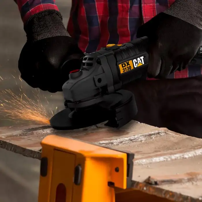 CAT DX3130B 18Volt 125mm Kömürsüz Profesyonel Avuç Taşlama (Akü Dahil Değildir)