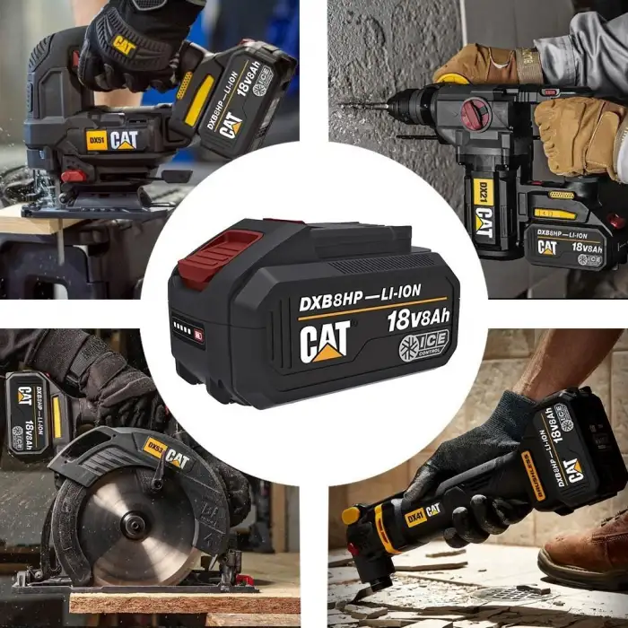 CAT DXB8HP 18Volt 8.0Ah. Li-ion ICE CONTROL ONE FOR ALL Profesyonel Yedek Akü