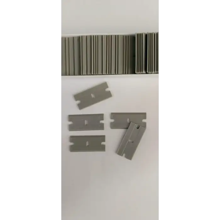 CN053-GY 38.5 mm Plastik Kazıma Bıçak Yedeği (100lü Paket)