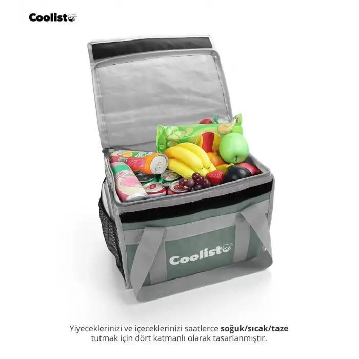 Coolist CL36LG 36 Litre Katlanabilir Termos Bez Çanta / Buzluk
