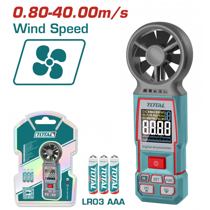 DİJİTAL ANOMOMETRE