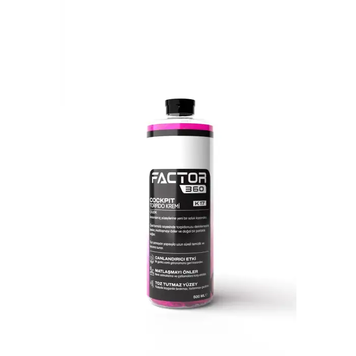 Factor360 Cockpit Torpido Kremi Çilek Kokulu 500 ML