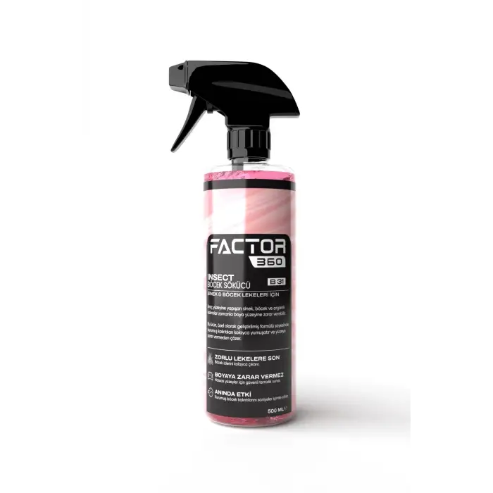 Factor360 Insect Sinek Böcek Temizleyici 500 ML