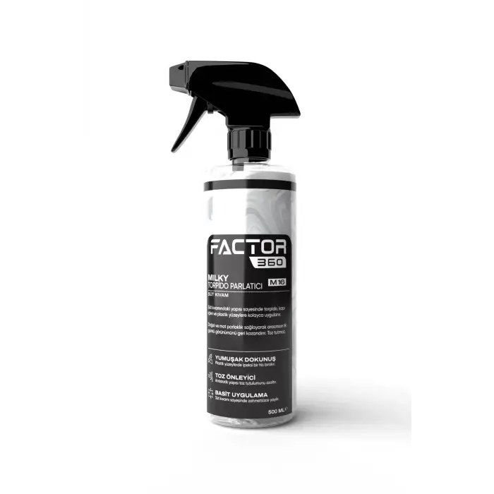Factor360 Milky Torpido Parlatıcı Süt 500 ML