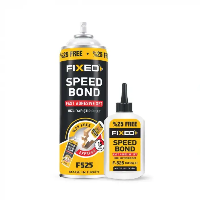 FIXED PROFESYONEL HIZLI YAPIŞTIRICI 500+125