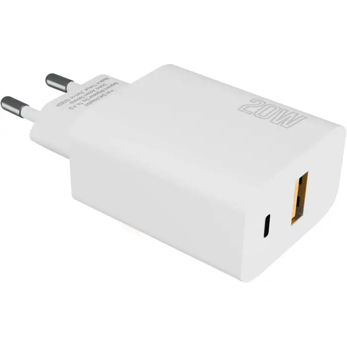 HYTECH 20W PD+ 18W QC 3.0 USB ve TYP-C Girişli Hızlı Şarj Cihazı