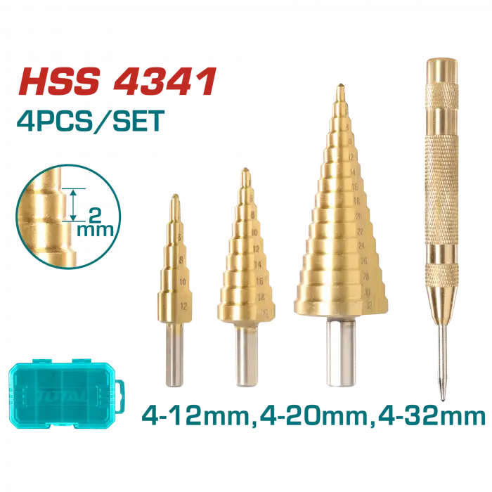 KADEMELİ MATKAP UCU SETİ