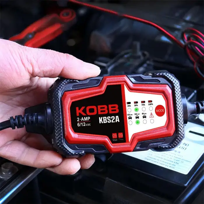 KOBB KBS2A 6V/12V 60Ah Akıllı Akü Şarj ve Akü Bakım / Desülfatör