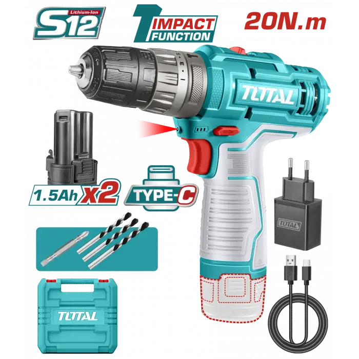 LI-ION  12V AKÜLÜ DARBELİ VİDALAMA