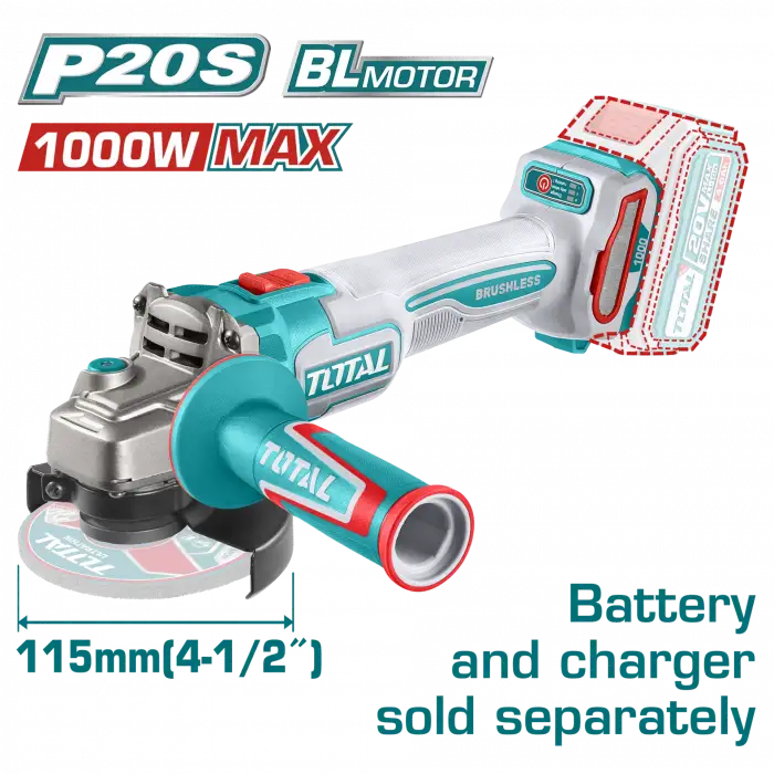 LI-ION AKÜLÜ KÖMÜRSÜZ TAŞLAMA 1000W (SOLO)