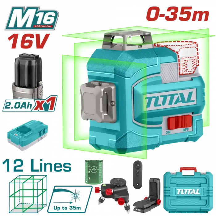 LI-ION AKÜLÜ LAZER HİZALAMA