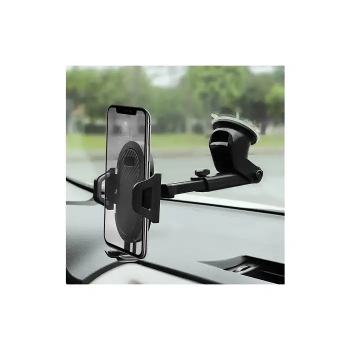 Linktech H767 Vantuzlu Boy Ayarlı Araç Içi Telefon Tutucu