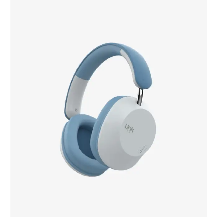 LİNKTECH HP3 Kumaş Kaplamalı Kulak Üstü Bluetooth Kulaklık Mavi