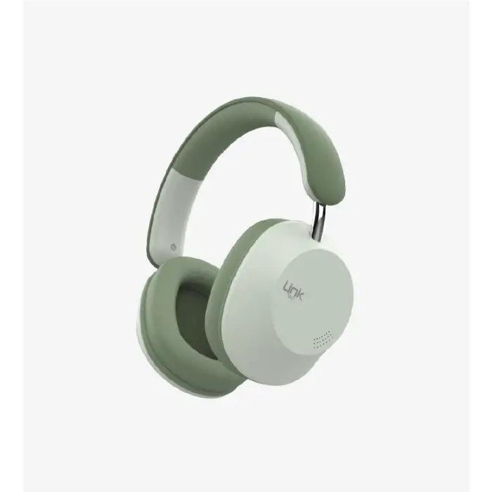 LİNKTECH HP3 Kumaş Kaplamalı Kulak Üstü Bluetooth Kulaklık Yeşil