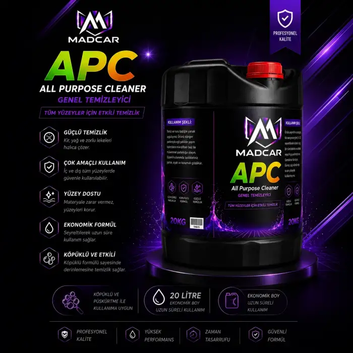 MADCAR APC – All Purpose Cleaner (Genel Temizleyici)