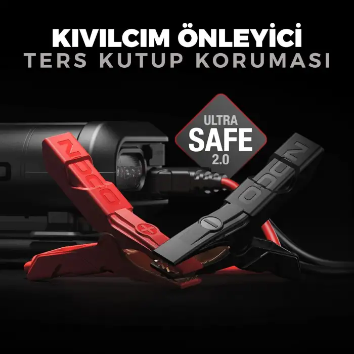 NOCO AX65 12V Lityum 2000Amp Akıllı Akü Takviye + Pompa + Powerbank + Led Lamba