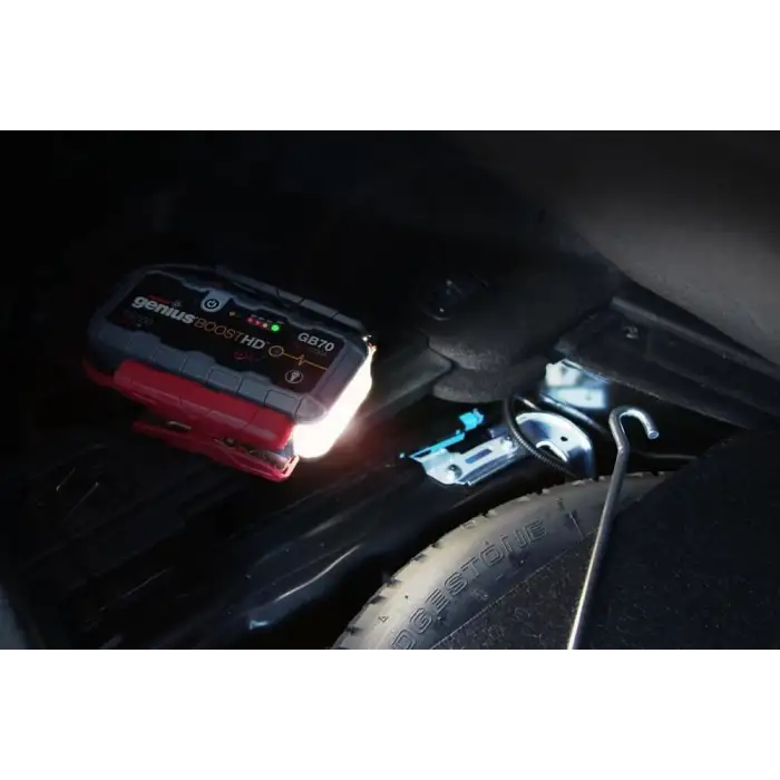 NOCO Genius GB70 12V 2000Amp Ultrasafe Lityum Akü Takviye + Powerbank + Led Lamba