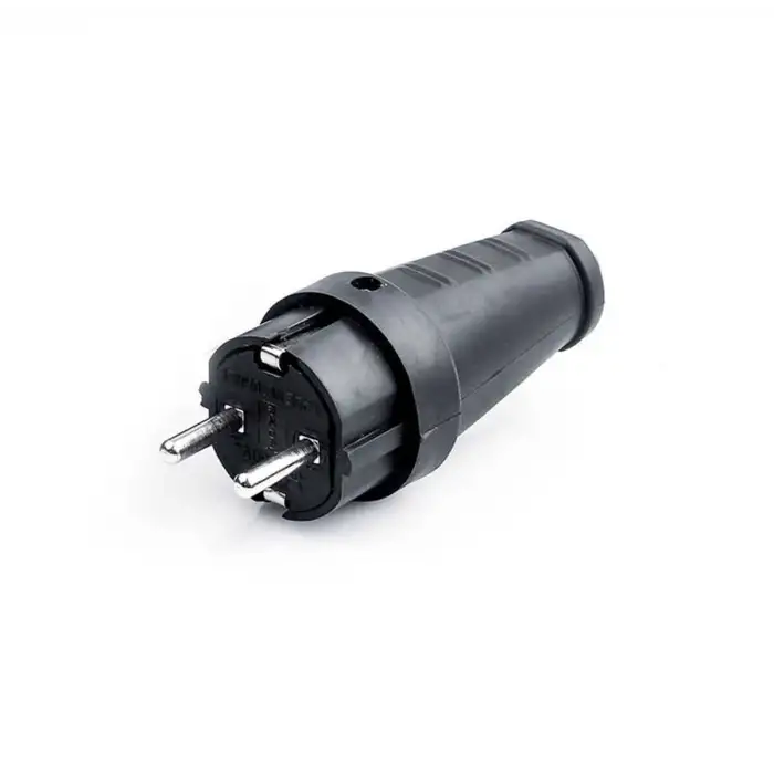 SGS MONOFAZE KAUÇUK ERKEK FİŞ (1*16A) SGS3502