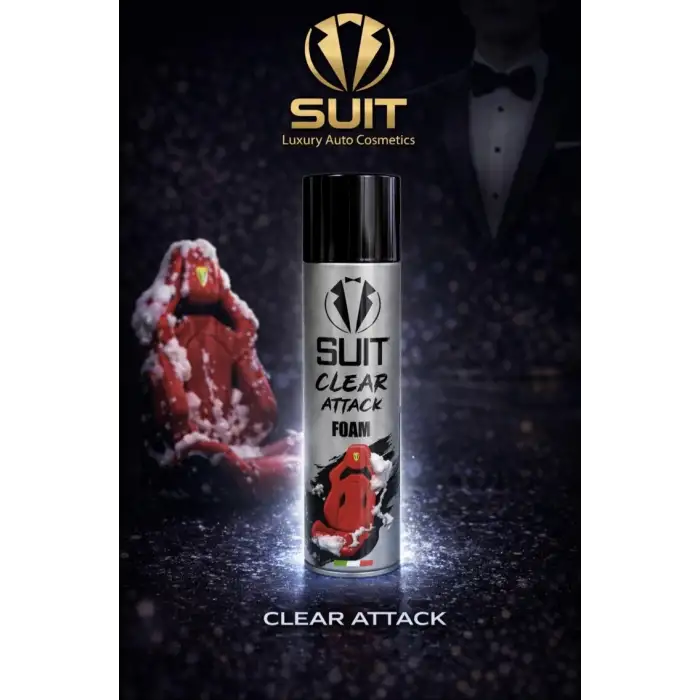 SUİT CLEAR ATTACK FOAM (TEMİZLEYİCİ TEX KÖPÜK)
